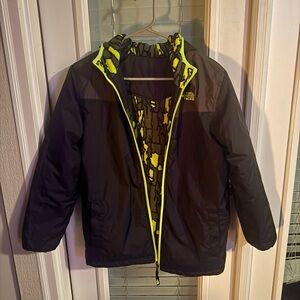 North face boys reversible weatherproof fleece. Perfect condition size L 14/16